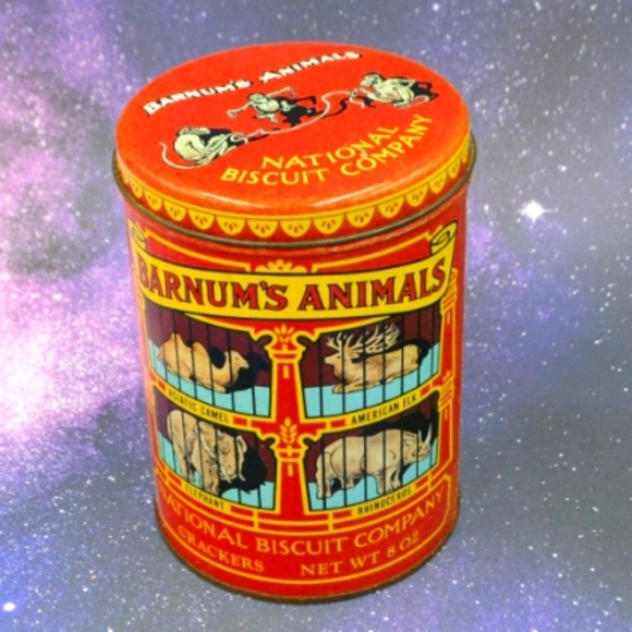 Vintage 1979 Nabisco Barnum's Animals Crackers Tin